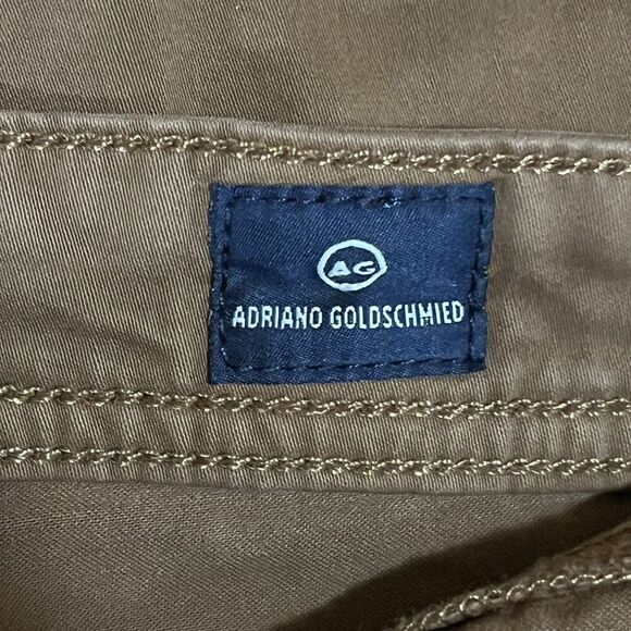 AG Adriano Goldschmied The Protege Men’s 38 X 36 Camel Straight Leg Pants - Picture 7 of 7